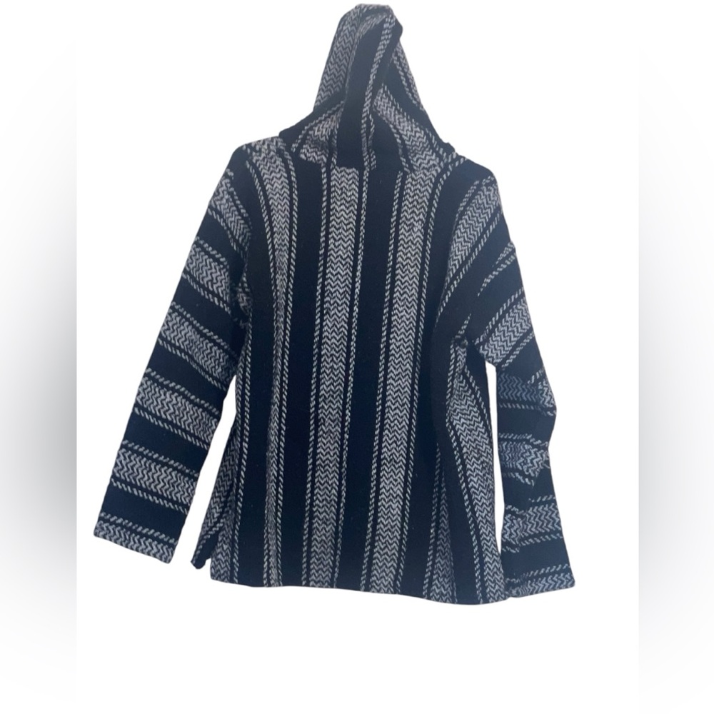 Earth Ragz unisex, Bahai Joe, eco friendly, Mexican hoodie. Size large GUC - Picture 3 of 9